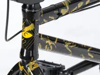 Fiend BMX "Type O-" 2018 BMX Rad - Gloss Black / Splatter