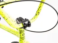 Fiend BMX "Type O-" 2019 BMX Rad - Gloss Yellow / Black Splatter