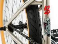 Fit Bike Co. "Long" 2018 BMX Rad - Brushed Chrome