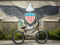 Fit Bike Co. "Long" 2019 BMX Rad - Trans Black