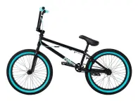 Fit Bike Co. "PRK MD" 2021 BMX Rad - Black Teal Flake