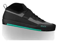 Fizik "Gravita Tensor Flat" MTB Shoes - Grey/Aquamarine