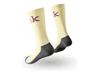 Fizik "Off-Road :k" Socks - Cream/Purple
