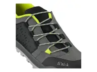 Fizik "Terra Ergolace X2" MTB Shoes - Grey/Yellow Fluo