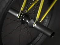 Flybikes "Omega" 2019 BMX Rad - Flat Trans Gold - LHD - Freecoaster