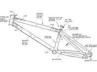 Flybikes "Trueno" 2016 BMX Frame