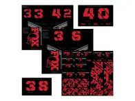 FOX "Custom Decal Kit" MTB Fork and Shock Decal Set