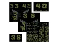 FOX "Custom Decal Kit" MTB Fork and Shock Decal Set