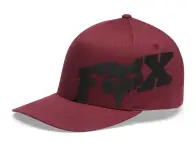 Fox Racing "F Head X Flexfit" Kappe - Dark Maroon