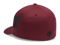 Fox Racing "F Head X Flexfit" Kappe - Dark Maroon