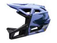 Fox Racing "Proframe RS Diffuse" Fullface Helm - Purple Dove