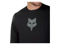 Fox Racing "Ranger Fox Head Long Sleeve" Jersey - Black