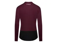 Fox Racing "Ranger Fox Head Long Sleeve" Jersey - Dark Maroon