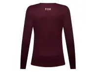 Fox Racing "Ranger Fox Head Women Long Sleeve" Jersey - Dark Maroon