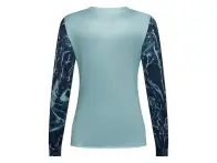 Fox Racing "Ranger Image Print Women Long Sleeve" Jersey - Arctic Blue