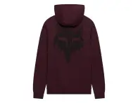 Fox Racing "Slowburn Fleece" Hooded Pullover - Dark Maroon