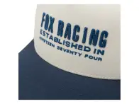 Fox Racing "Warped Snapback" Cap - Pearl White