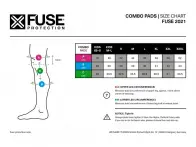 FUSE "Delta 125" Knee/Shin/Ankle Pad