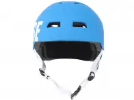 FUSE "Alpha" BMX Helm - Matt Cyan Blue