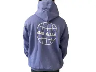 Gib Rille "Worldwide" Hooded Pullover - Violet