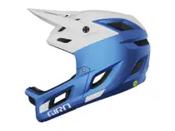 Giro "Coalition Spherical" Fullface Helm - Matte White/Ano Blue