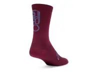Giro "Comp Racer High Rise" Socks - Dark Maroon