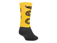 Giro "Comp Racer High Rise" Socks - Ochre Snake