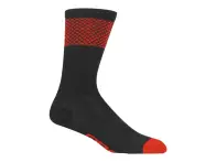 Giro "Comp Racer High Rise" Socks - Black/Bright Red