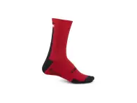 Giro "HRC+ Merino Wool" Socks - Dark Red/Black/Grey