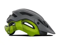 Giro "Manifest Spherical" MTB Helm - Matte Metallic Black/Ano Lime