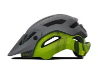 Giro "Manifest Spherical" MTB Helm - Matte Metallic Black/Ano Lime