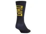 Giro "Seasonal Merino" Socks - Dark Shark/Spectra Yellow