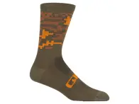 Giro "Seasonal Merino" Socks - Trail Green Camo