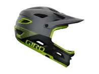 Giro "Switchblade Mips" MTB Helm - Matte Metallic Black/Ano Lime