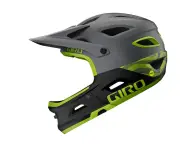 Giro "Switchblade Mips" MTB Helm - Matte Metallic Black/Ano Lime