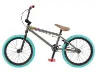GT Bikes "Junior Performer 18" 2020 BMX Bike - 18 Inch - Glossy Raw/Multicolor