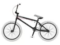GT Bikes "Performer" 2020 BMX Rad - Satin Black/White