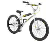 GT Bikes "Pro Series Heritage 24" 2020 BMX Cruiser Bike - White/Black/Yellow - 24 Zoll