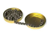 Gusset "Slink" Half Link Chain - 1/2" x 1/8"