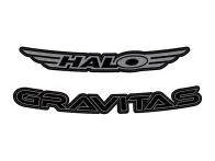 Halo "Gravitas" MTB Felgenaufkleber Set
