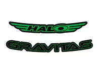 Halo "Gravitas" MTB Felgenaufkleber Set