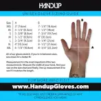 Handup "Most Days Take Note" Gloves - Black/White