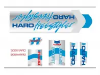 Haro Bikes "1985 Sport" Stickerset