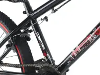 Haro Bikes "Downtown 24" 2016 BMX Cruiser Bike - 24 Inch / Gloss Black
