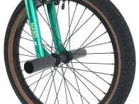 Haro Bikes "Downtown DLX" 2016 BMX Bike - Gloss Metallic Green