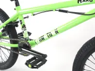 Haro Bikes "Downtown DLX" 2018 BMX Bike - Gloss Lime