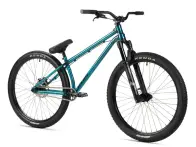 Haro Bikes "Steel Reserve 3" MTB Dirt Bike - 26 Inch - Transparent Atlantic Blue