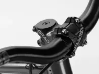 Haro Bikes "Steel Reserve 3" MTB Dirt Bike - 26 Inch - Matte Transparent Black