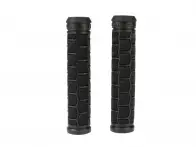 Haro Bikes "Team Black Flangless" Grips - Without Flange