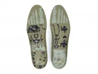 Higher "Crypt Canvas" Shoes - Raw Ecru/Black